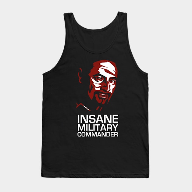 Bialar Crais - That Insane Military Commander Tank Top by Meta Cortex